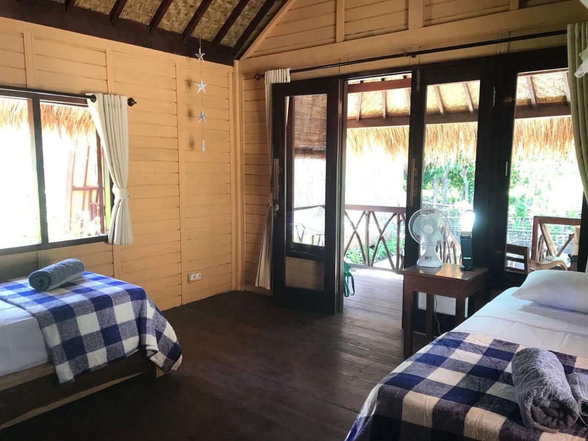 Meno Madia Bungalows Gili Meno Buitenkant foto